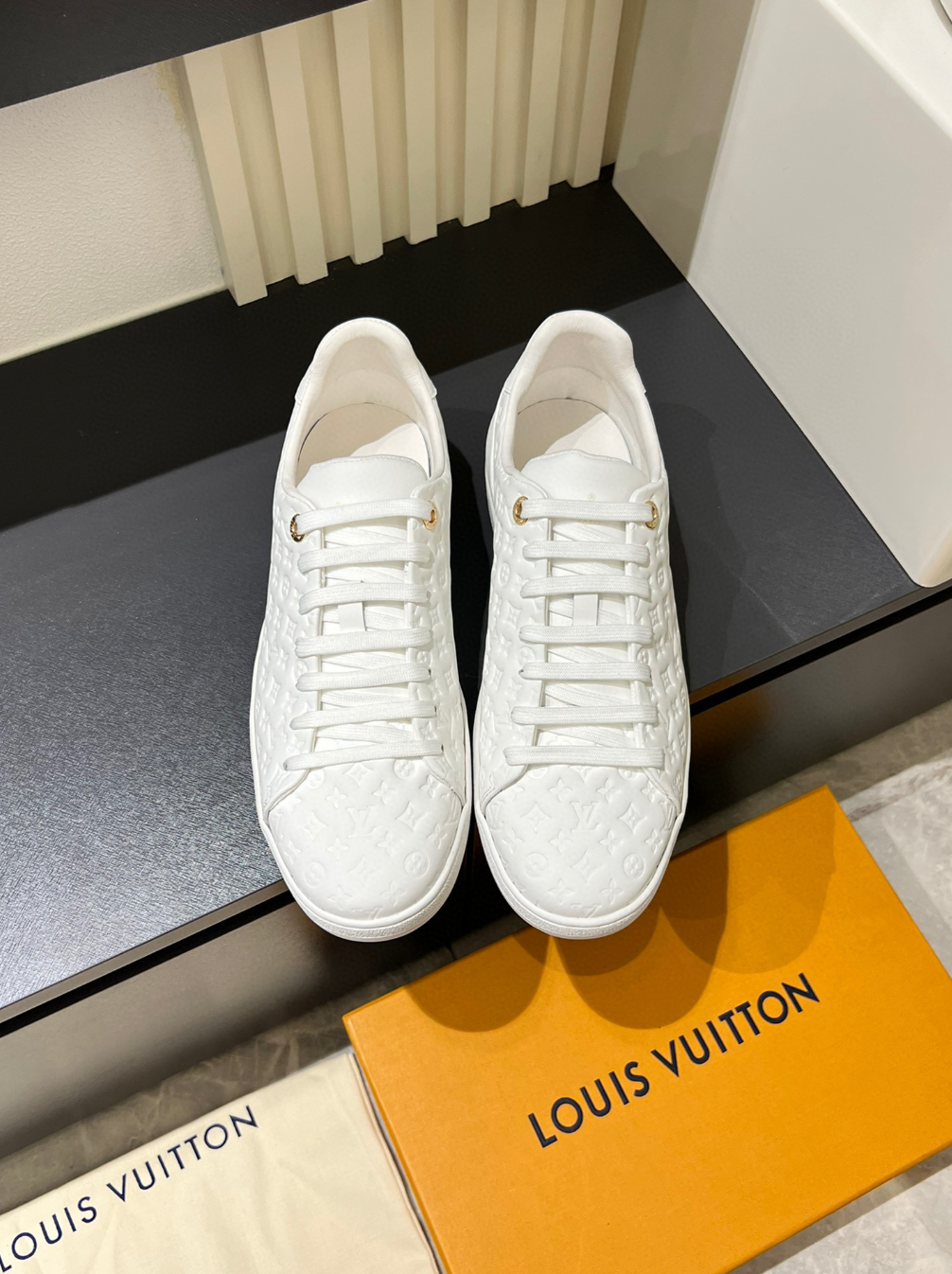 Luxury Patton White Fashion Shoes