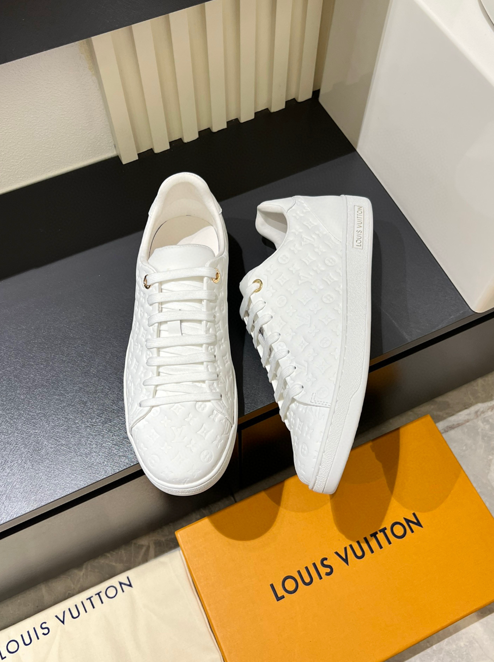 Luxury Patton White Fashion Shoes