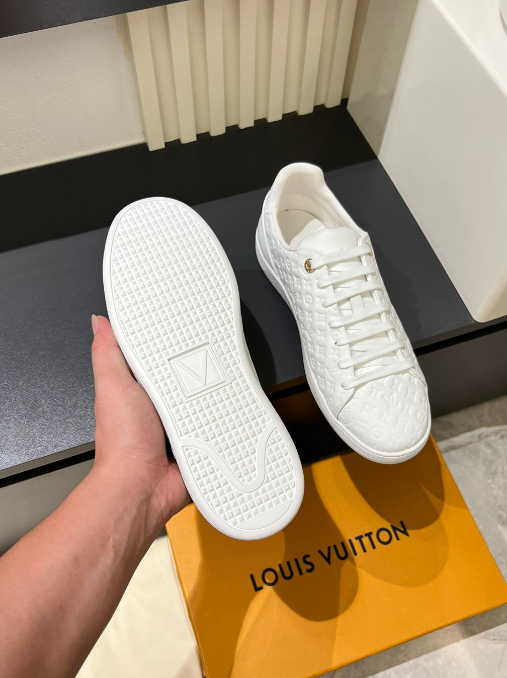 Luxury Patton White Fashion Shoes