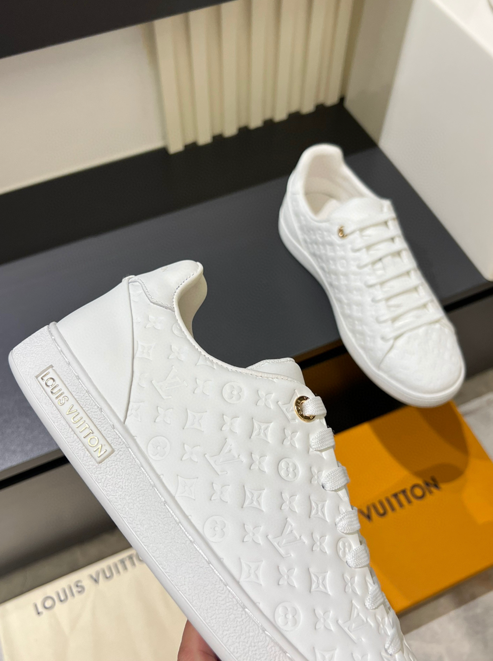 Luxury Patton White Fashion Shoes