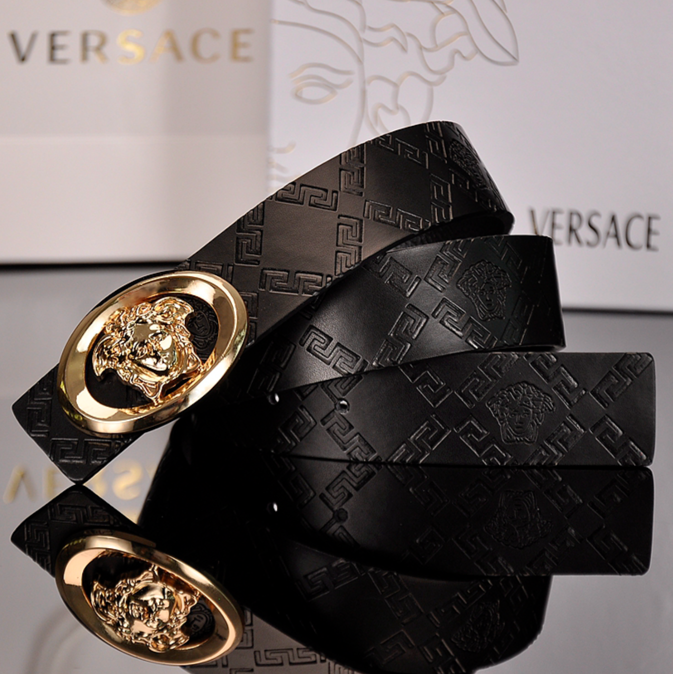 Luxury Medusa Fashion Belt