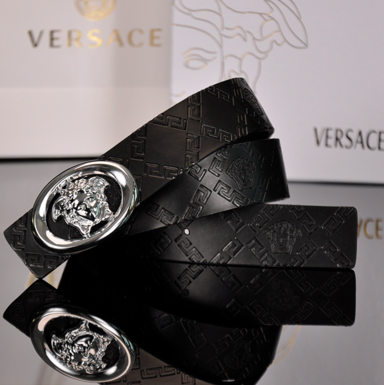 Luxury Medusa Fashion Belt