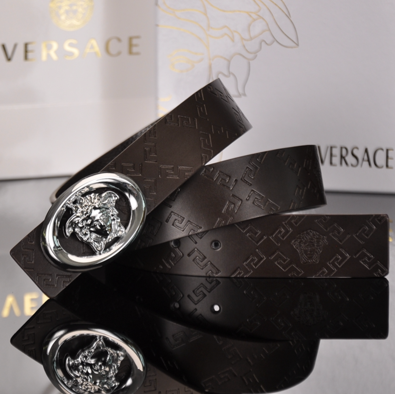 Luxury Medusa Fashion Belt