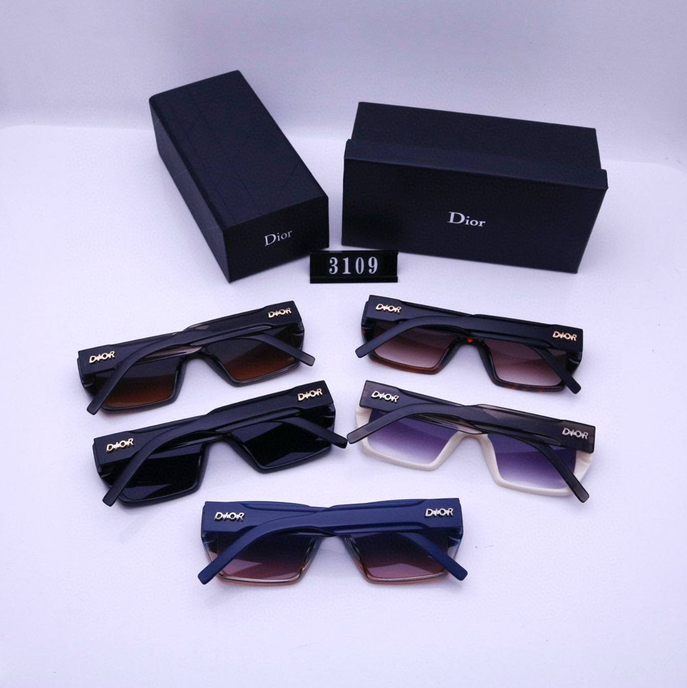 Luxury D Print Toned Sunglasses