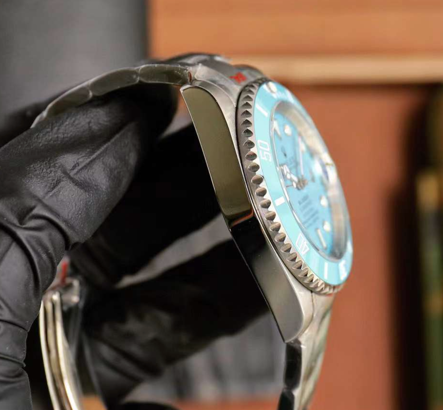 Luxury Turquoise Base Fashion Watch