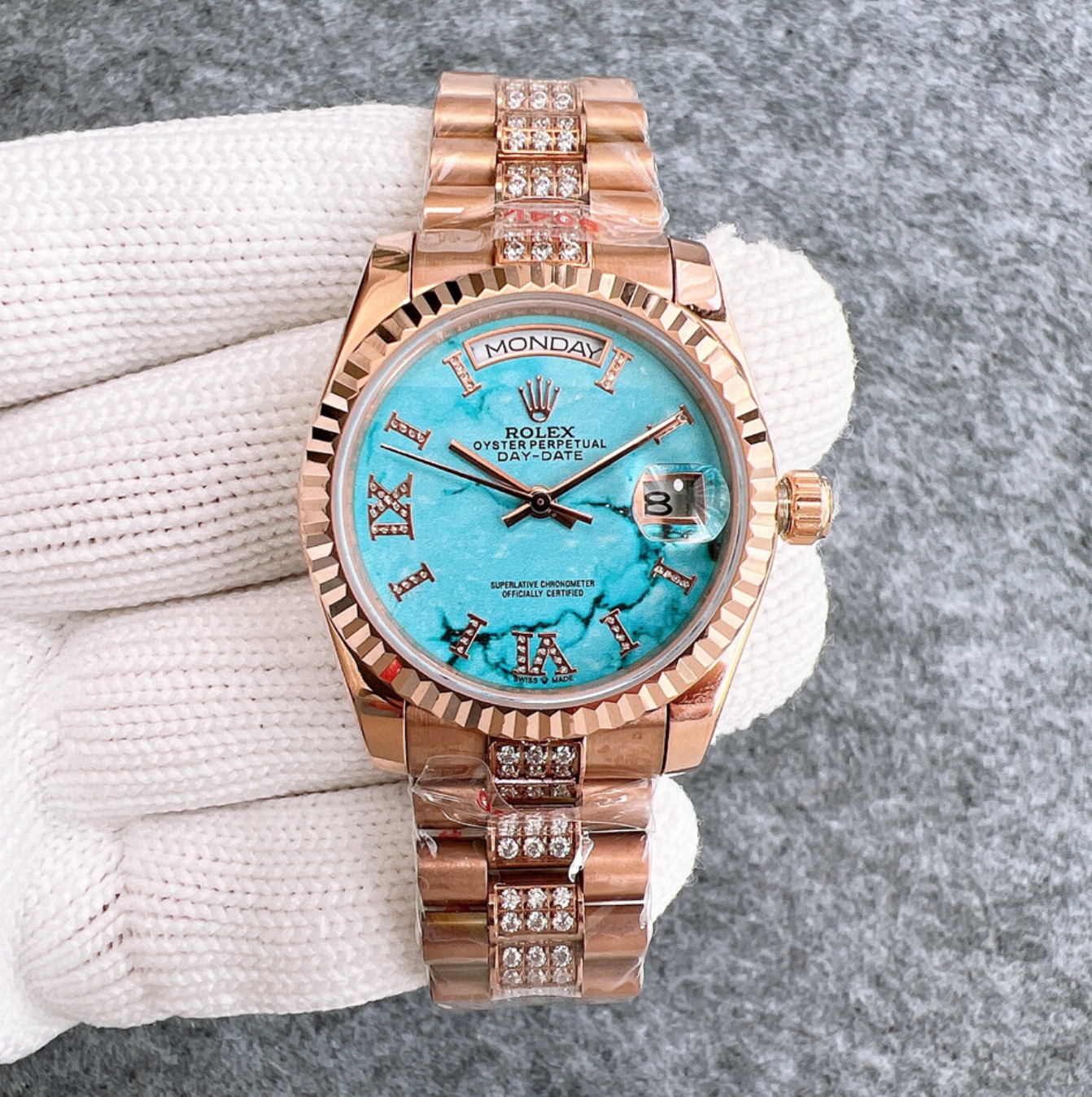 Luxury Clear Ocean Fashion Watch