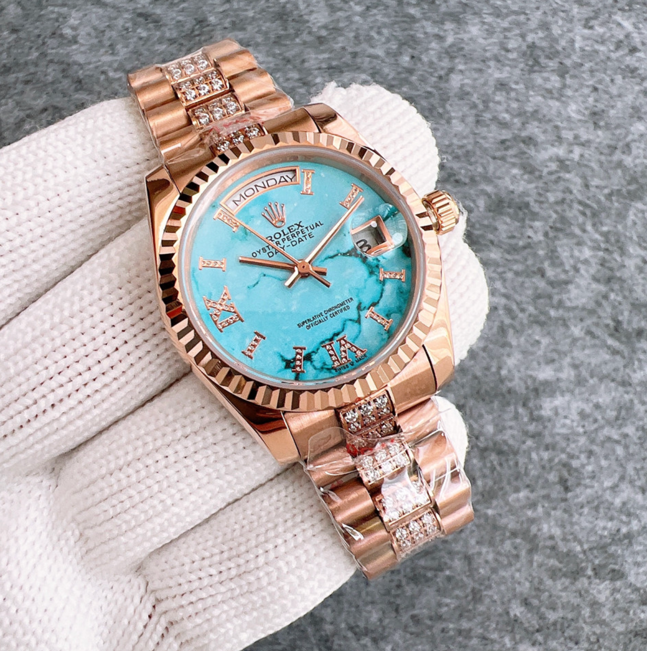 Luxury Clear Ocean Fashion Watch