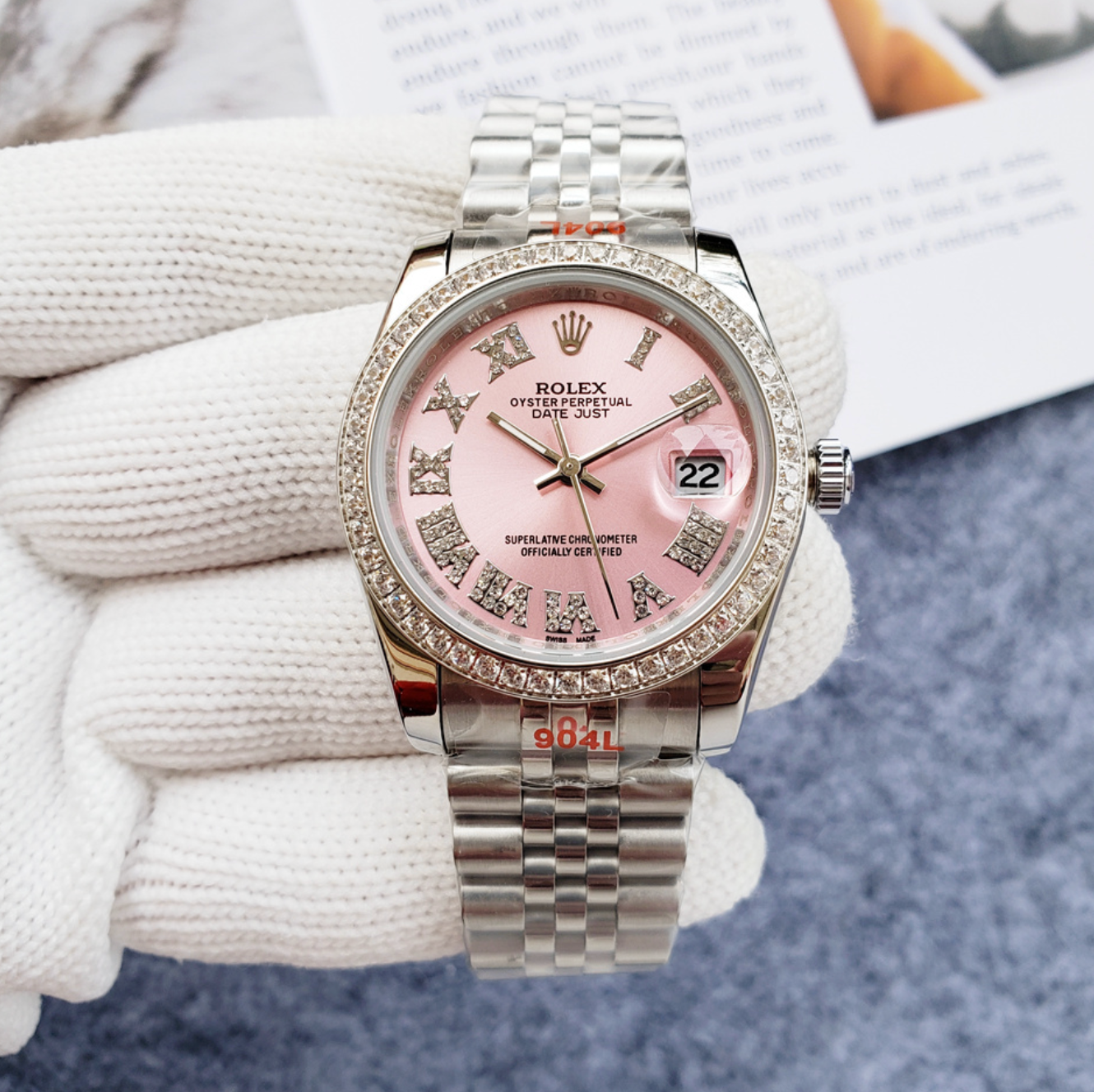 Luxury Flower Pink Fashion Watch