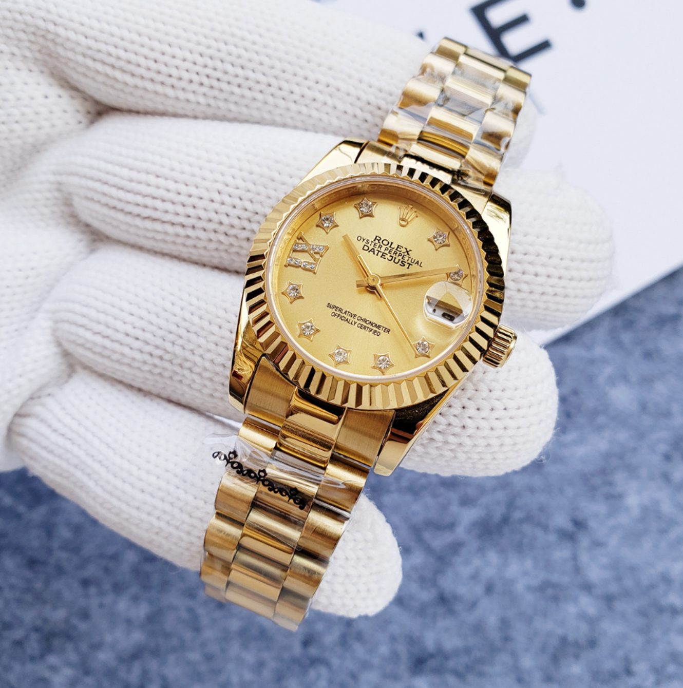 Luxury Oro Lleno Fashion Watch