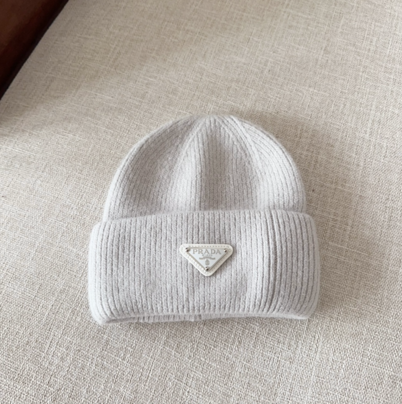 Classic Grey Diamond Fashion Beanie