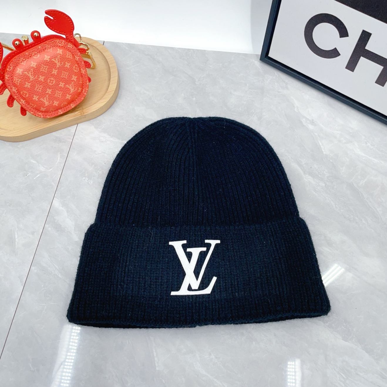 Luxury Deep Blue Fashion Beanie