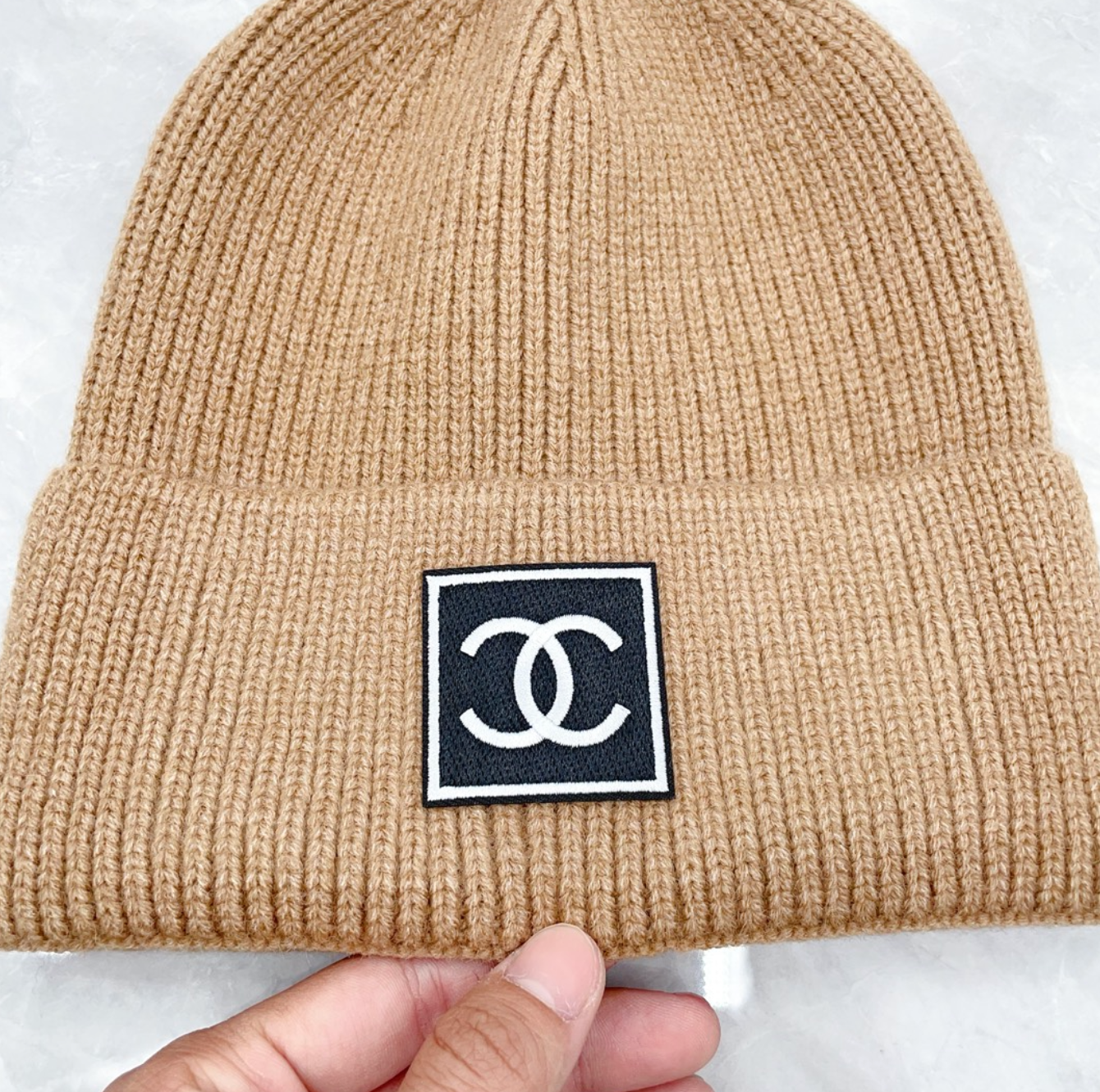 Luxury Fall Brown CC Fashion Beanie