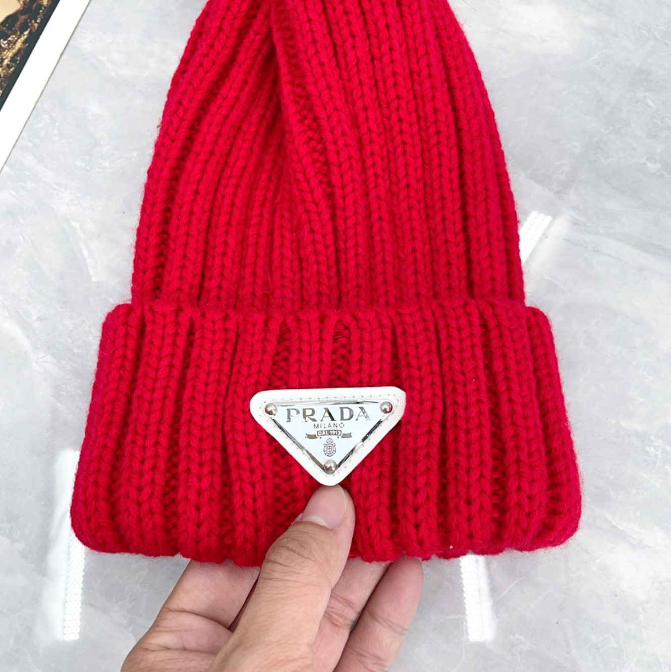 Luxury Ruby Winter Fashion Beanie