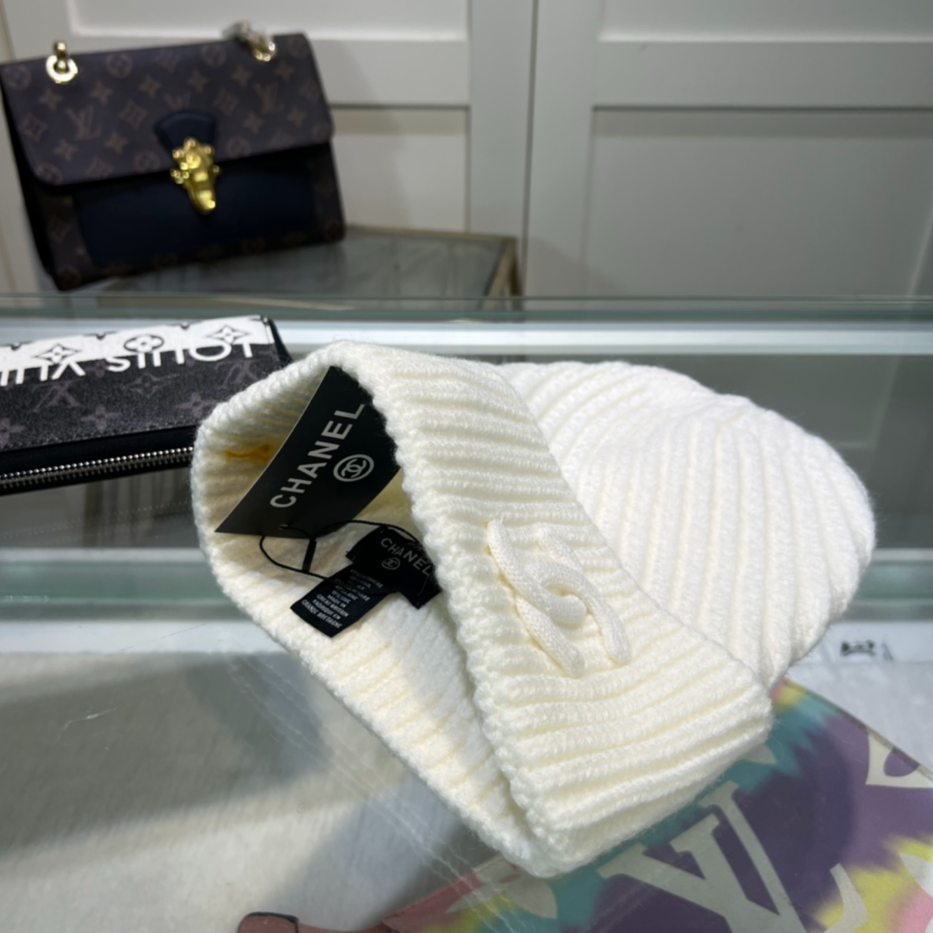 Luxury Snow White Fashion Beanie