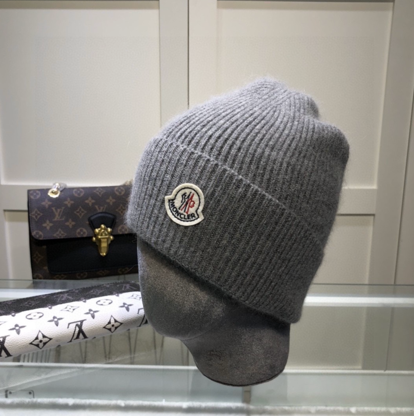 Luxury Deep Grey Fashion Beanie