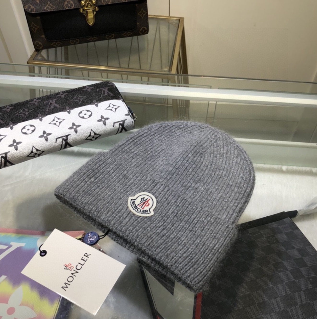 Luxury Deep Grey Fashion Beanie