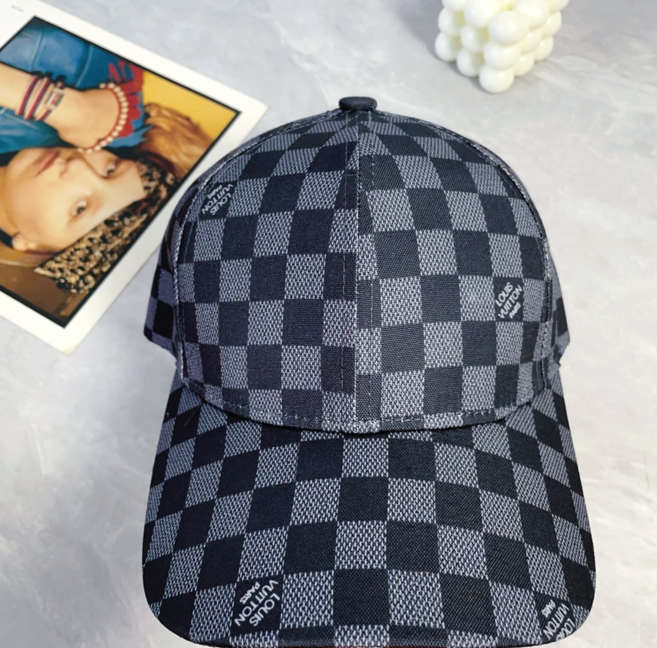 Classic Shade Fashion Chess Design Hat