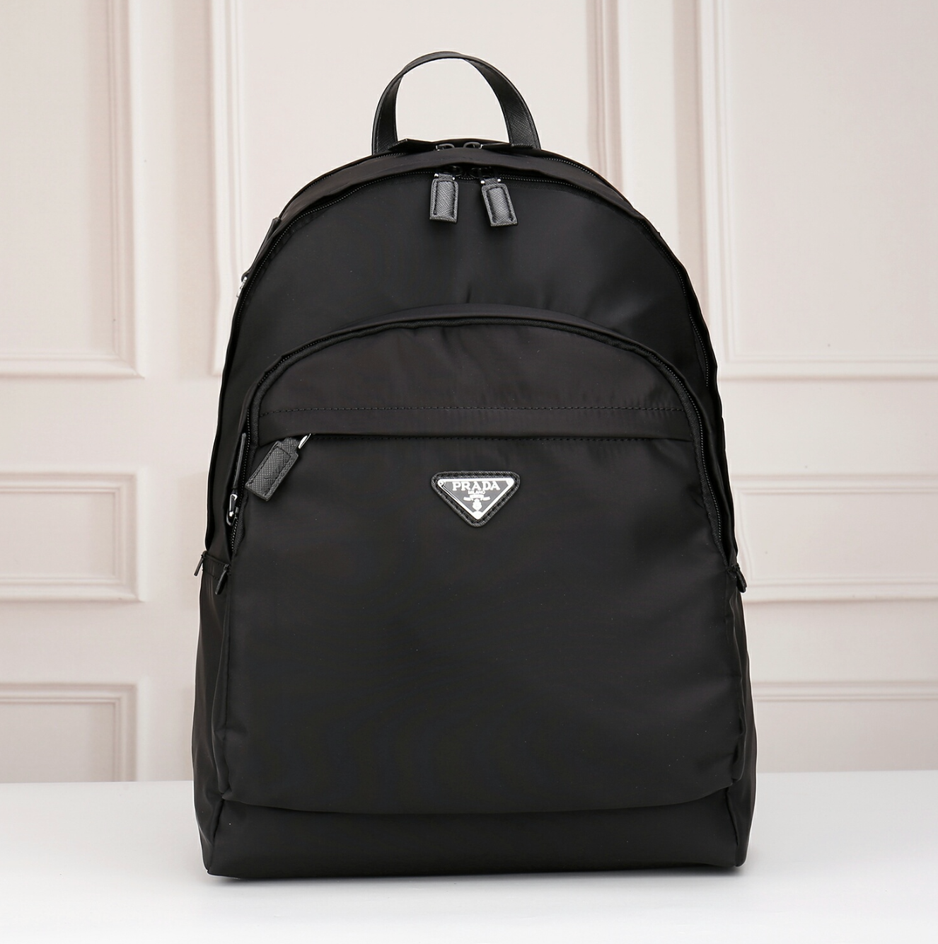 Classic Silver Diamond Design Fashion Backpack