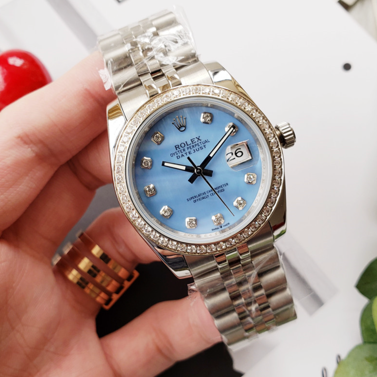 Luxury Sky Blue Fashion Watch