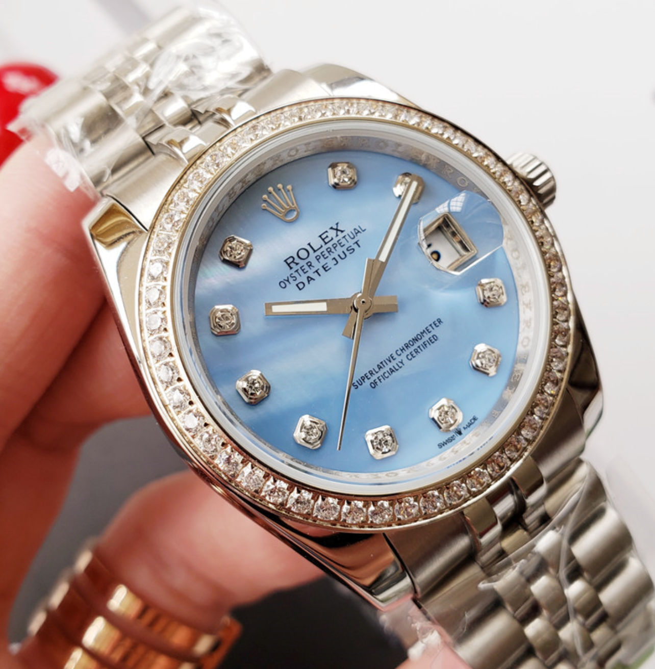 Luxury Sky Blue Fashion Watch