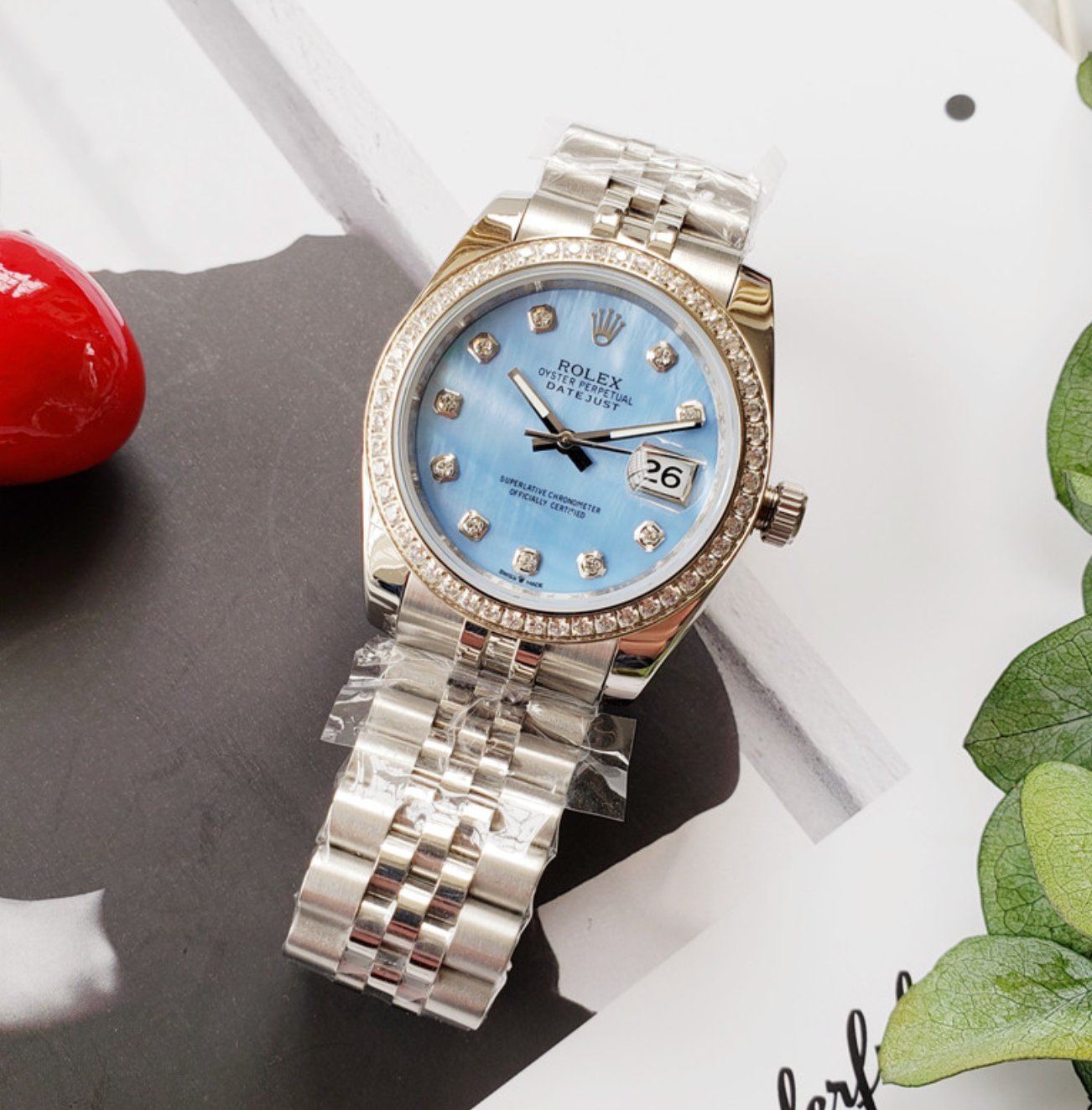 Luxury Sky Blue Fashion Watch