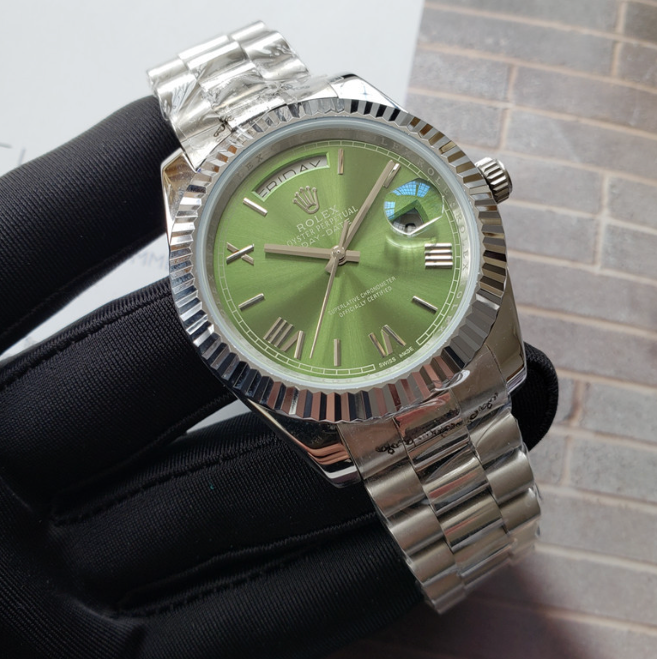 Luxury Mint Green Fashion Watch