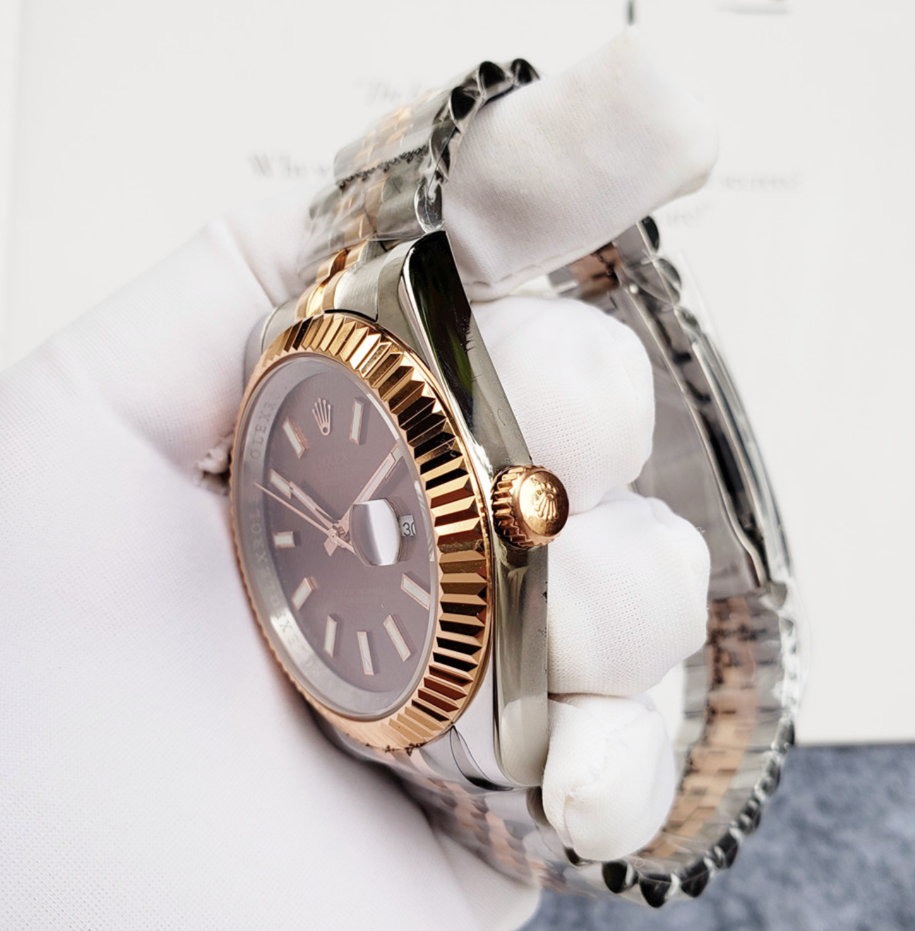 Luxury Cafe Brown Fashion Watch