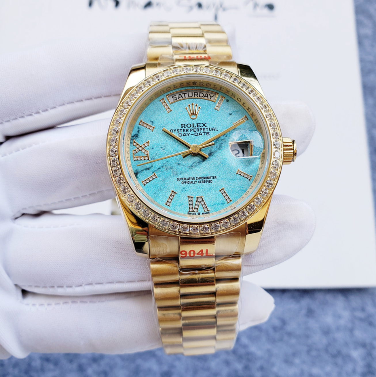 Luxury Beach Water Blue Fashion Watch