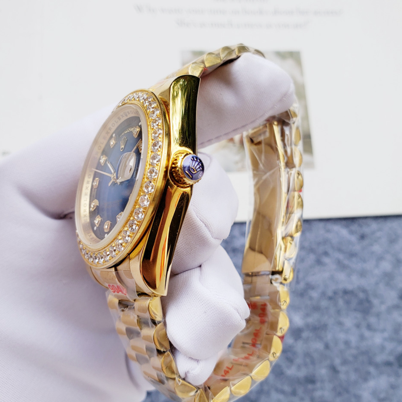 Luxury Royal Blue Tone Fashion Watch