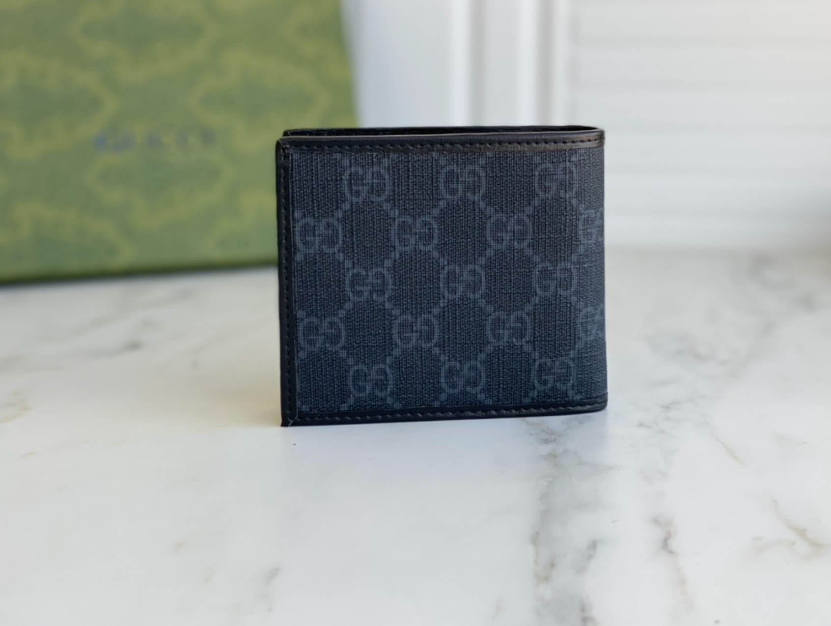 Luxury Black Print Fashion Wallet