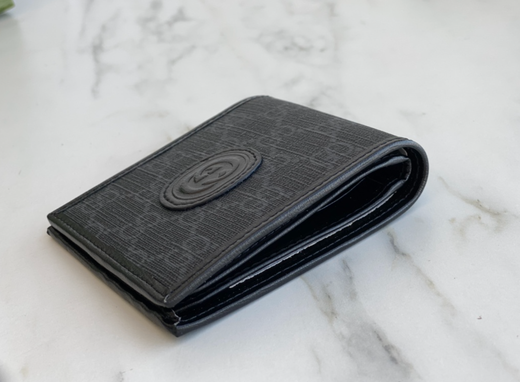 Luxury Black Print Fashion Wallet