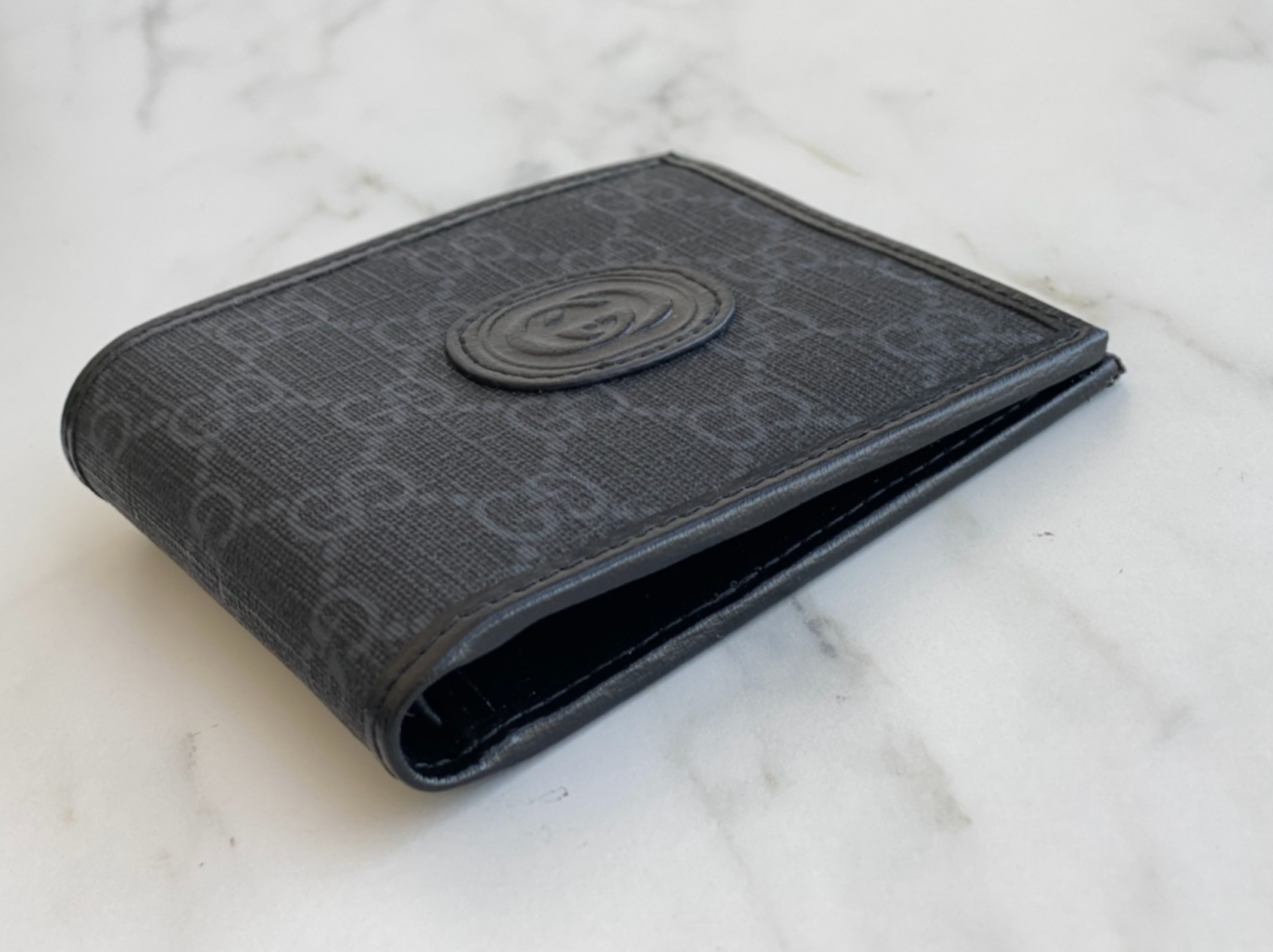 Luxury Black Print Fashion Wallet