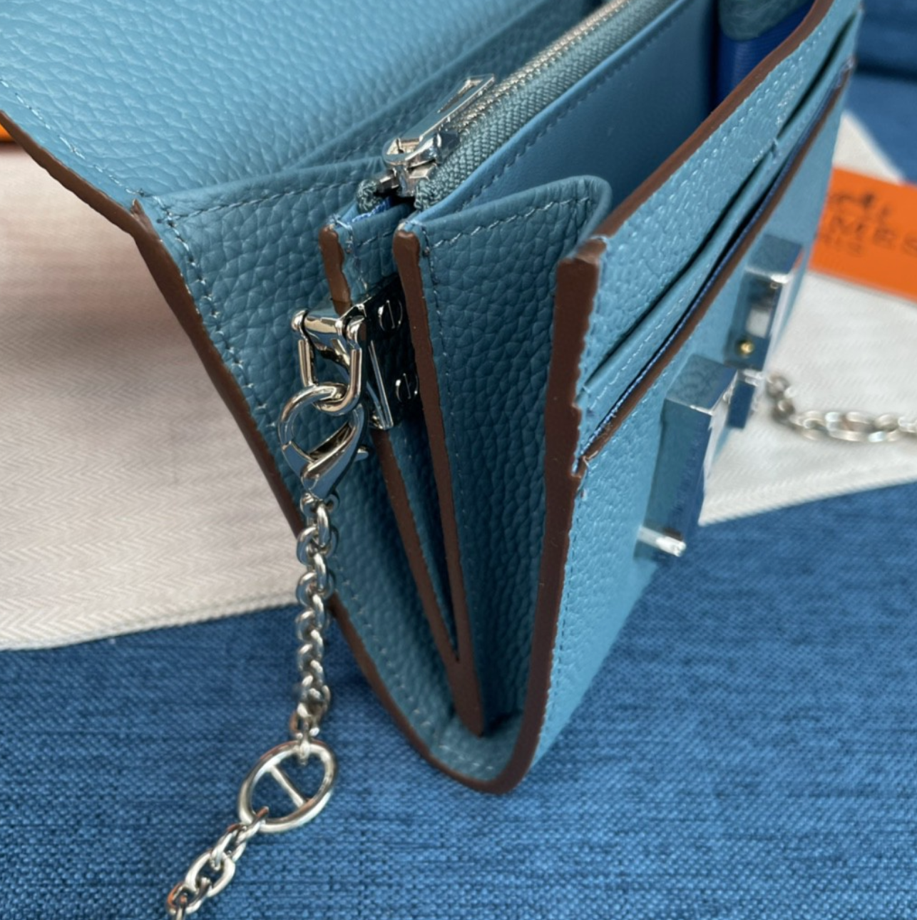 Luxury Aqua Azul Fashion Wallet