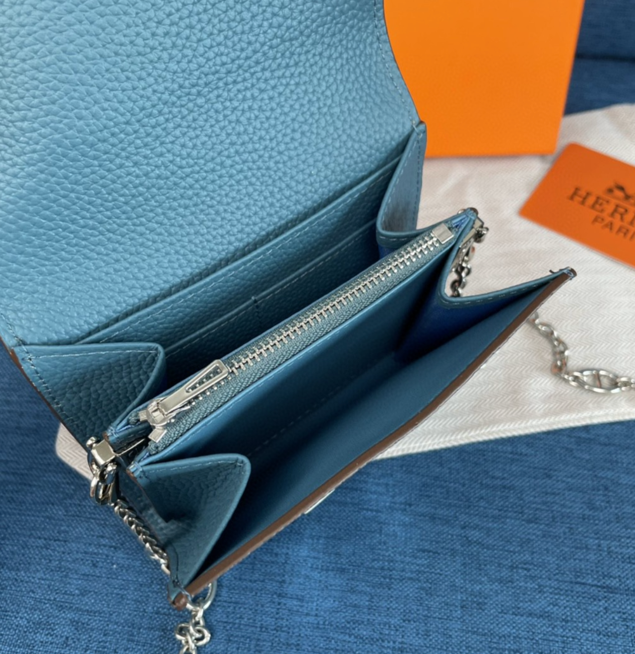 Luxury Aqua Azul Fashion Wallet