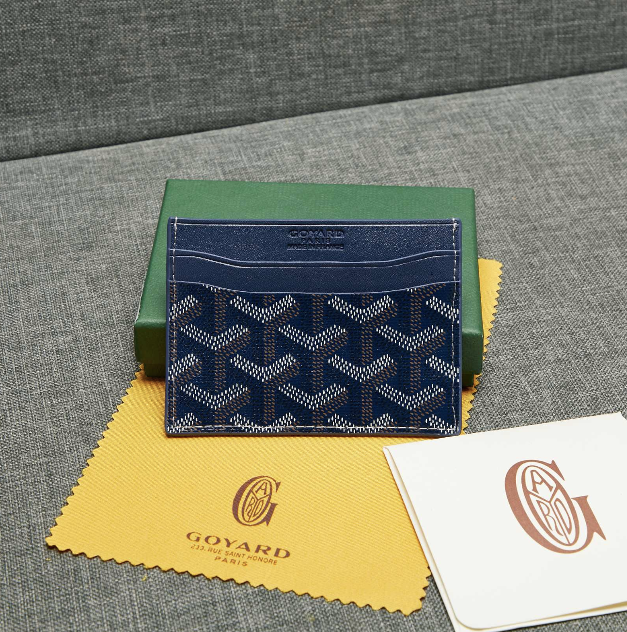 Luxury Navy Blue Fashion Wallet