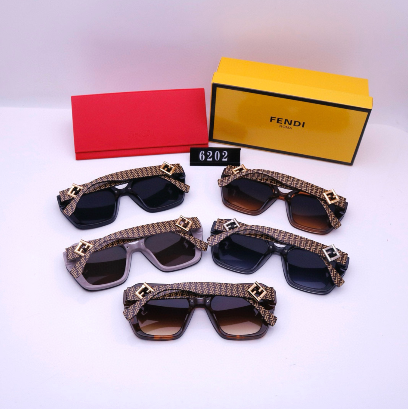 Luxury F Design Fashion Sunglasses