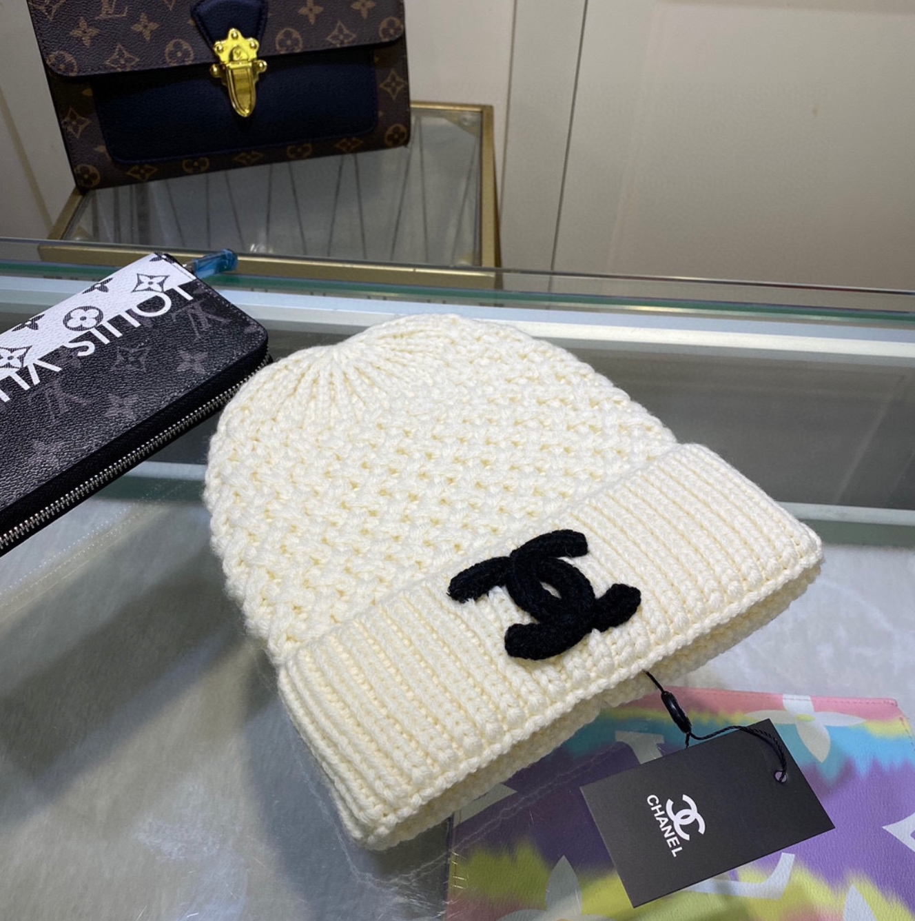 Top Line Creme Fashion Beanie