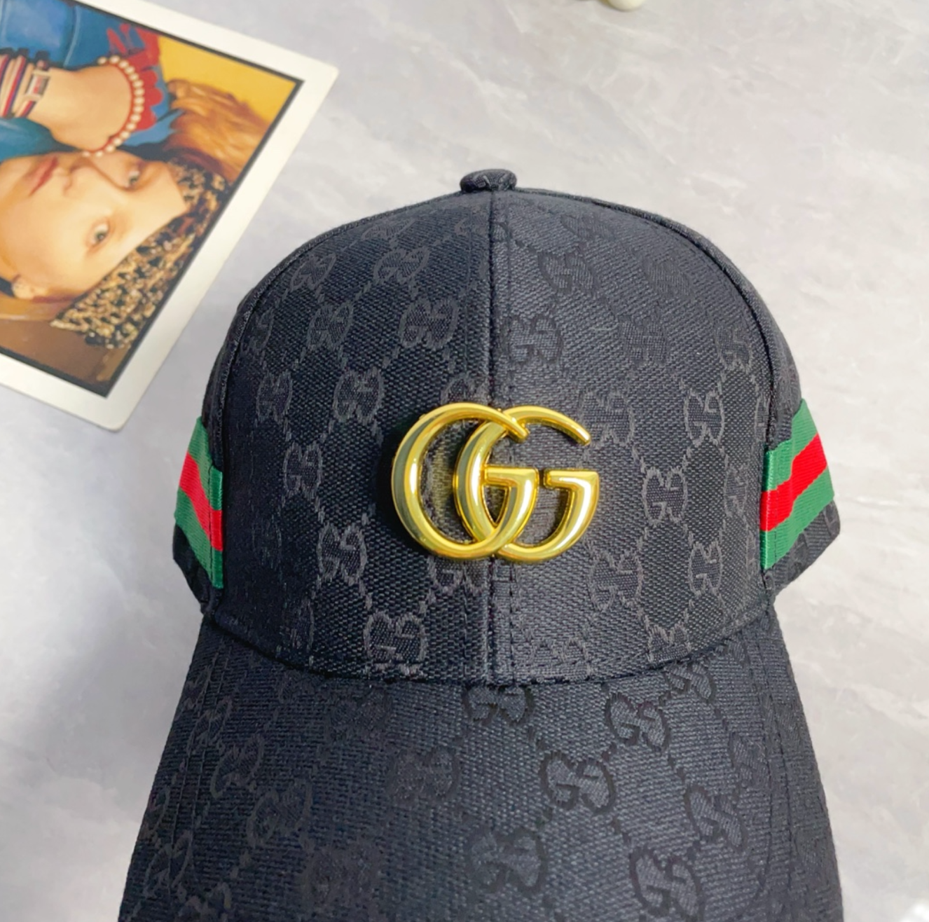 Shaded Fashion G Design Hat