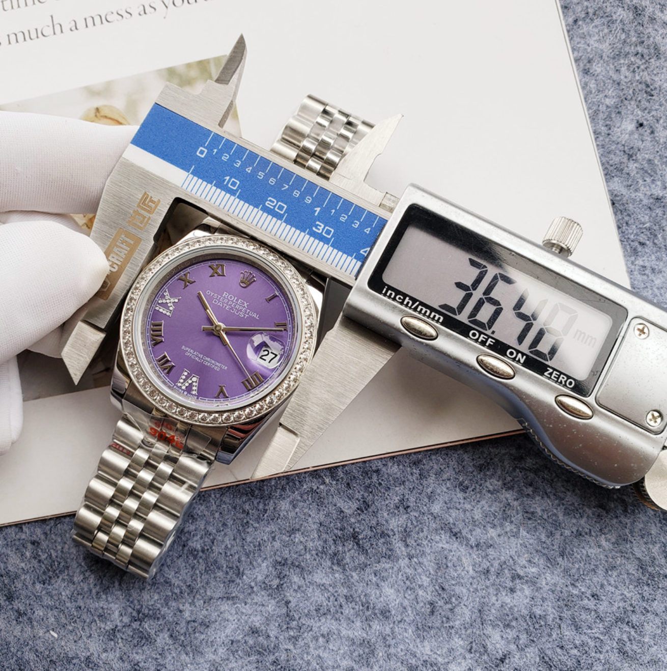 Luxury Grape Purple Fashion Watch