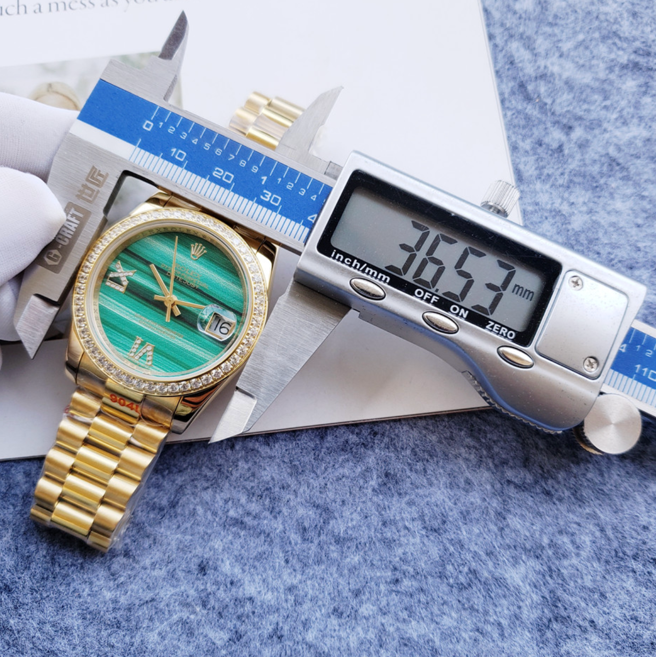 Luxury Shades of Oceans Fashion Watch