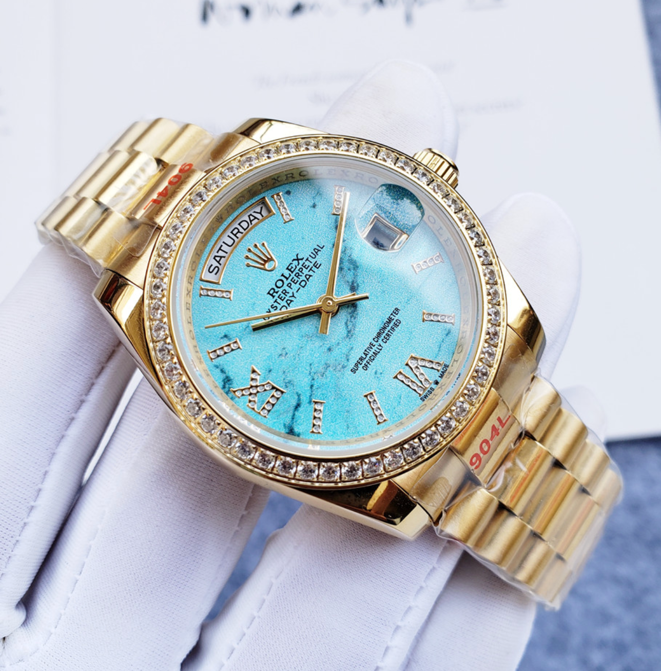 Luxury Beach Water Blue Fashion Watch