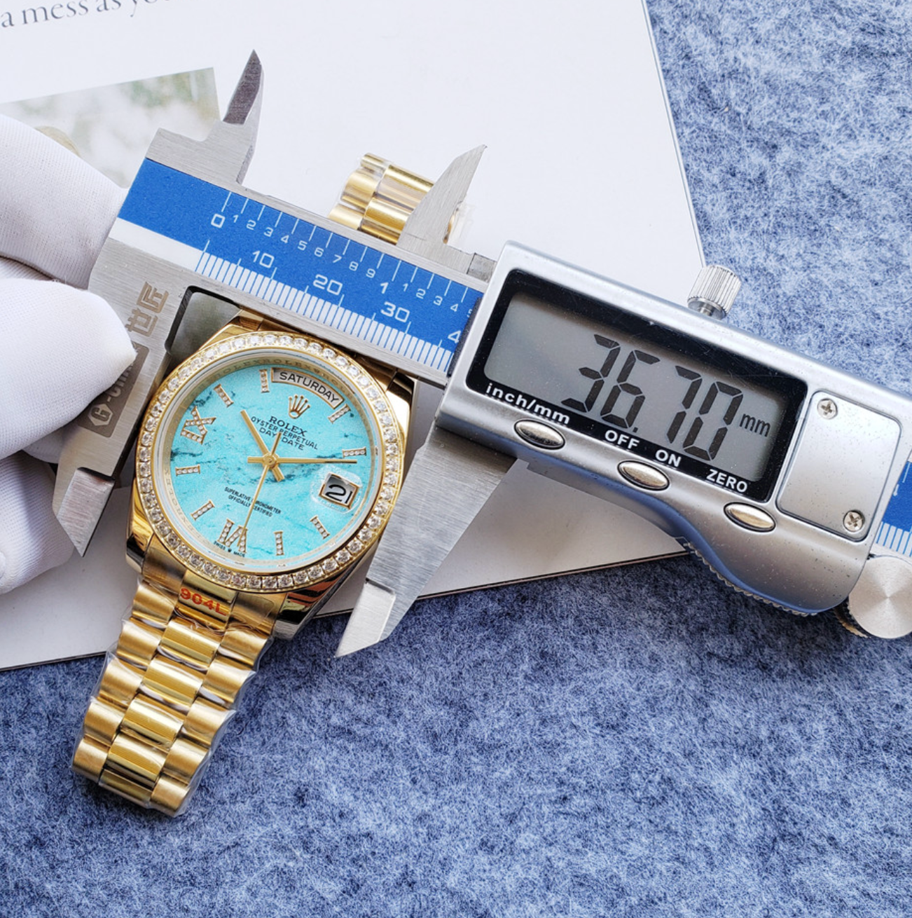 Luxury Beach Water Blue Fashion Watch