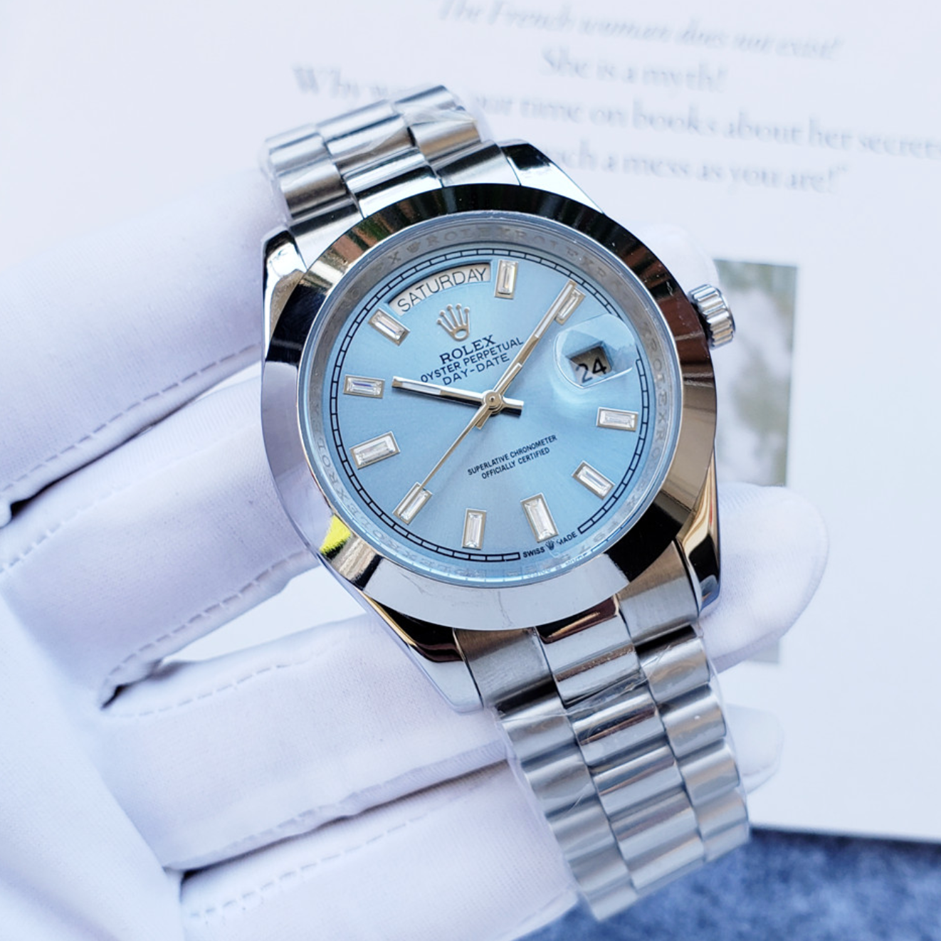 Luxury Pool Blue Fashion Watch