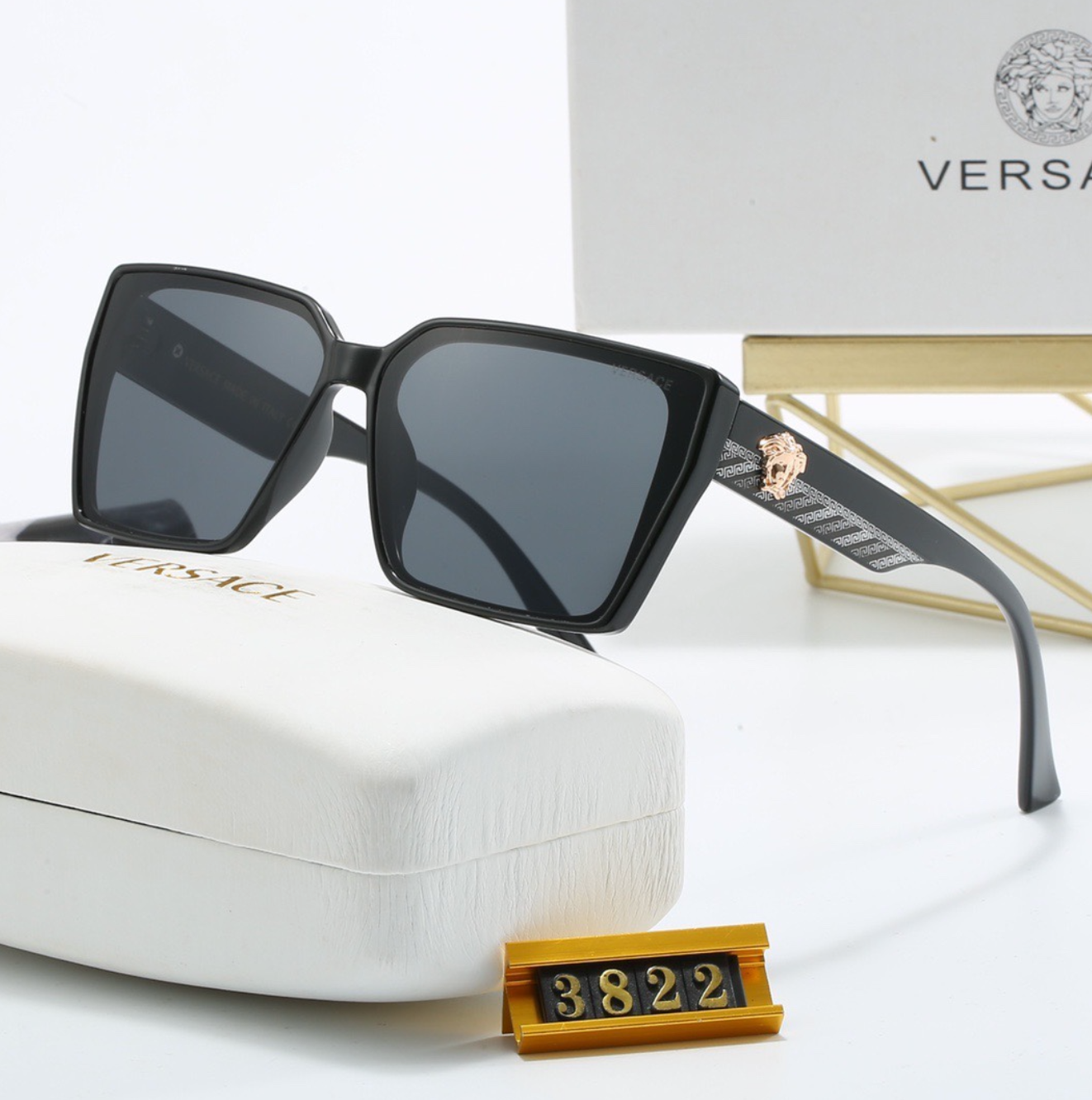 Luxury Medusa Charm Fashion Sunglasses