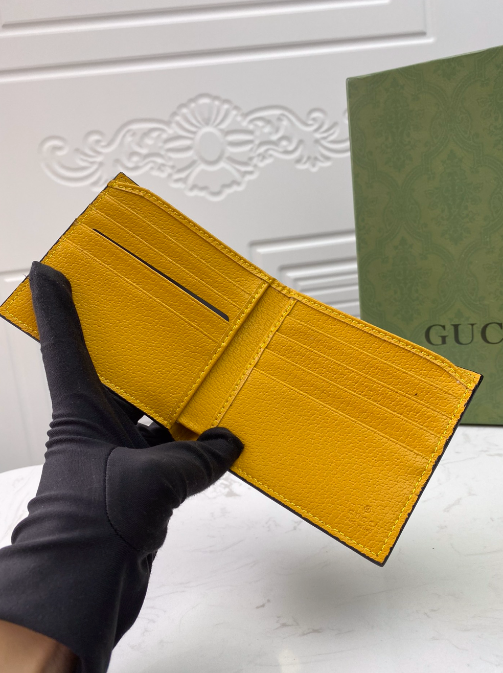 Luxury Inner Sun Blaze Yellow Fashion Wallet