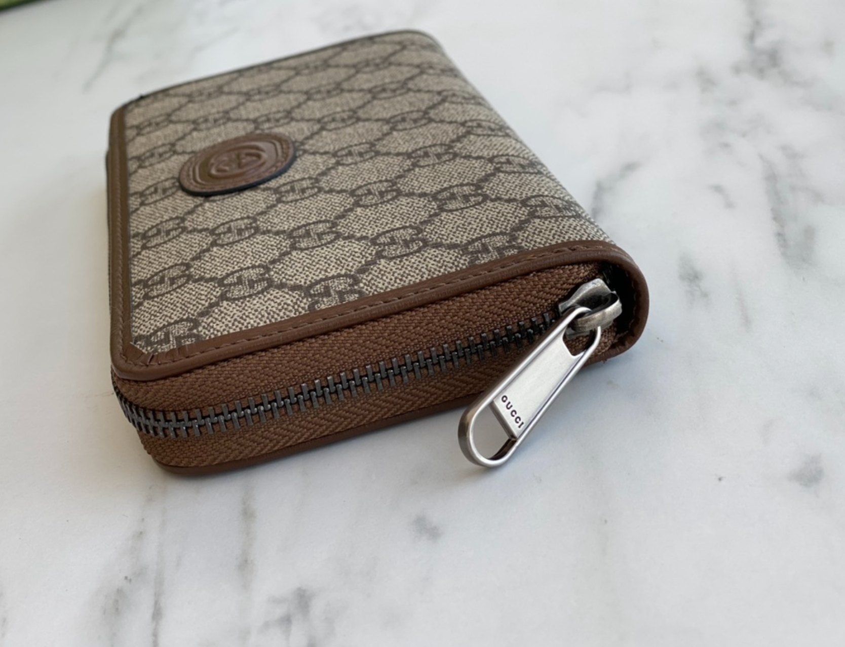 Luxury Cafe Pattern Fashion Wallet