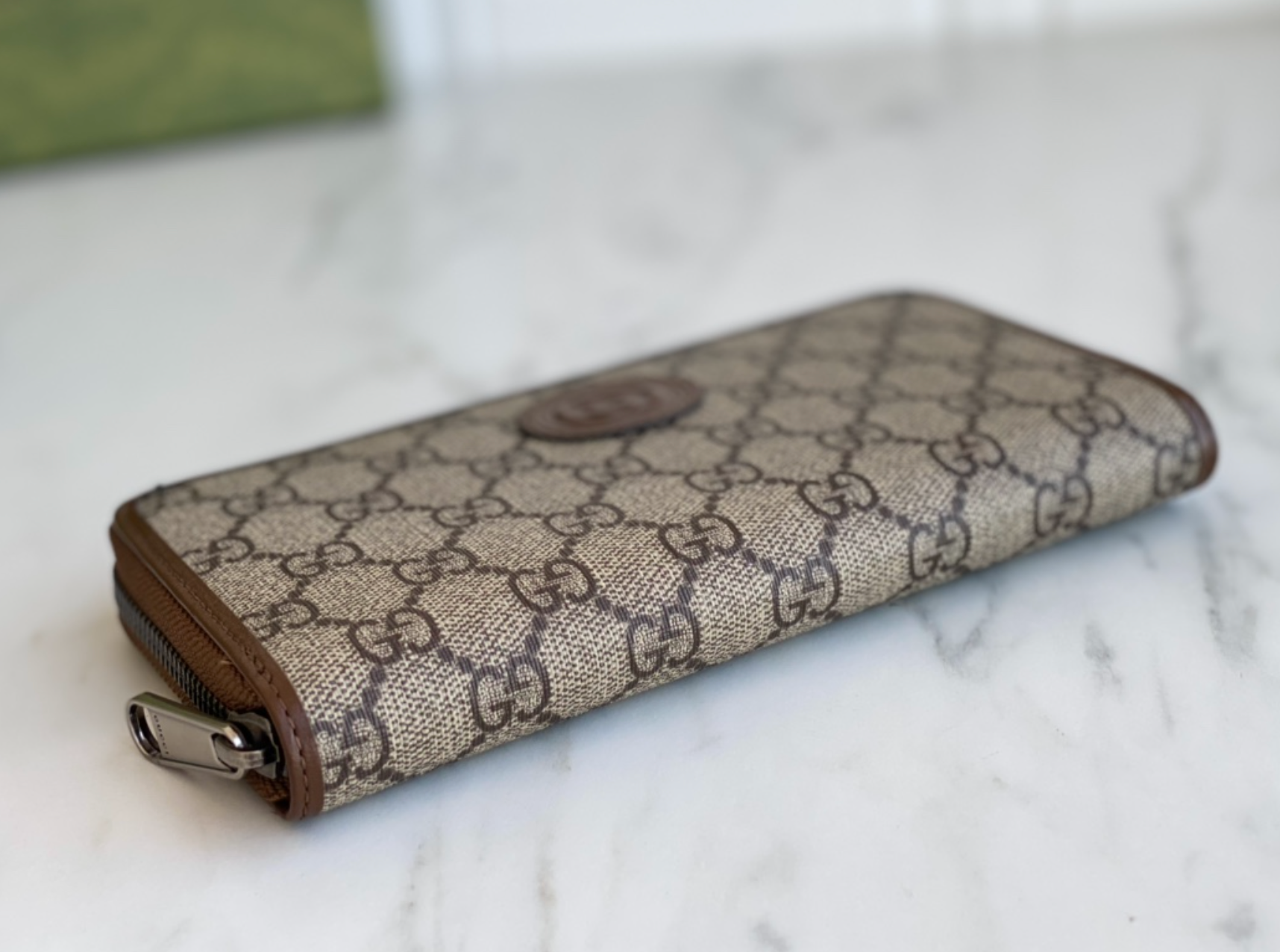 Luxury Cafe Pattern Fashion Wallet